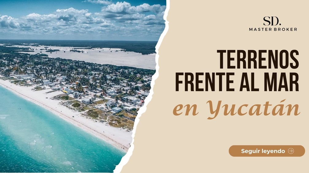 Terrenos frente al mar de yucatán